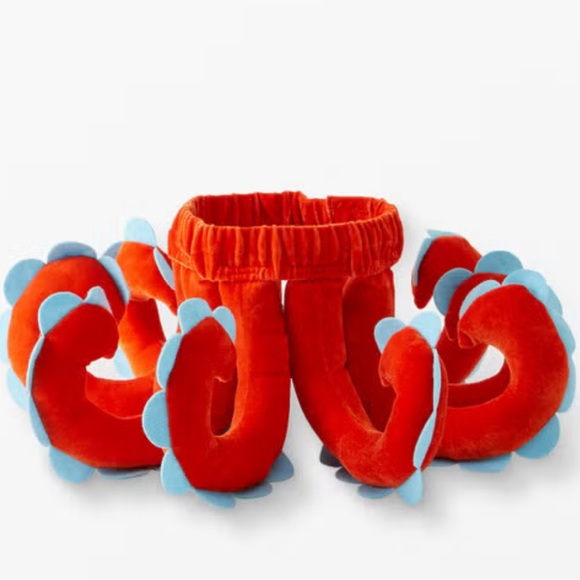 🐙Hanna Andersson Kid’s Octopus Tentacles Velour Costume Play Belt Adorable - Picture 2 of 3